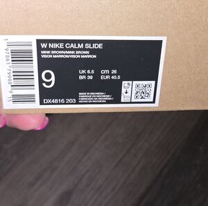 W NIKE Calm Slide - Mink Brown